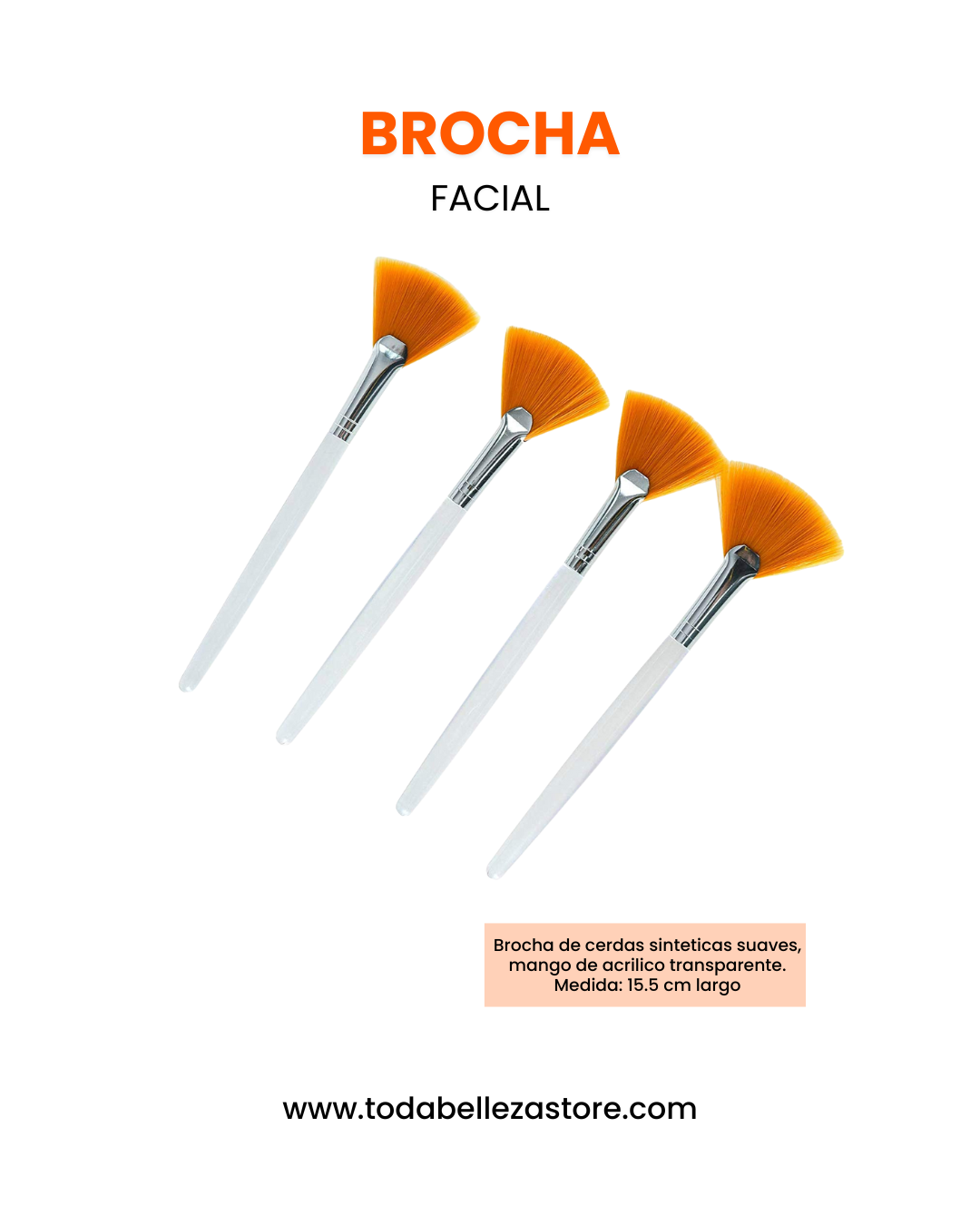 Brocha para mascarilla