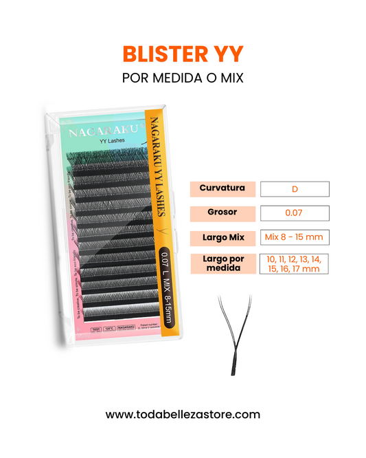 Blister YY Fibras tecnologicas Volumen Hawaiano