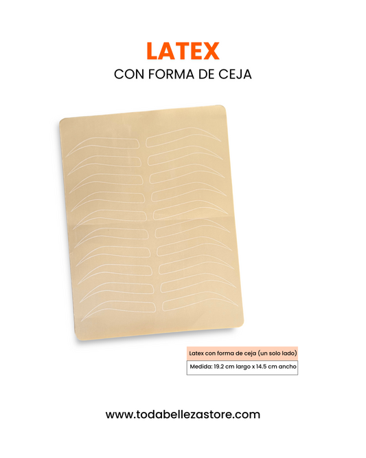 Latex para practica microblading - tatuaje