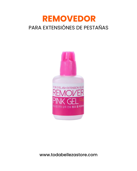 Removedor de pestañas - Pink Gel